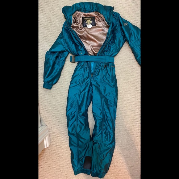 SOLD-Descente 1 Piece Ski Suit Women’s Size 4 - Picture 14 of 16